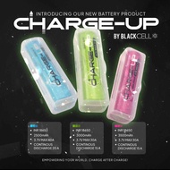 Baterai 18650 Blackcell Charge Up