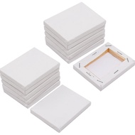 Kanvas Regang Mini 3.5x2.75 Inci Pek Kanvas Kosong Kecil 12