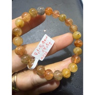 (A526)(8,1-8,4mm)A bracelet with thick hair, size 8,1-8,4mm