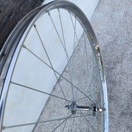 RODA JADI SEPEDA ONTHEL VELG ARAYA 28 JAWA JOWO UNTA UNTO WHEELSET ONTEL DEPAN BELAKANG HITAM CHROME
