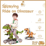 Dinosaur Scooter Kids Ride On Dinosaur Electric With Sounds and Smoke Function Dinosaur Sliding Toy 