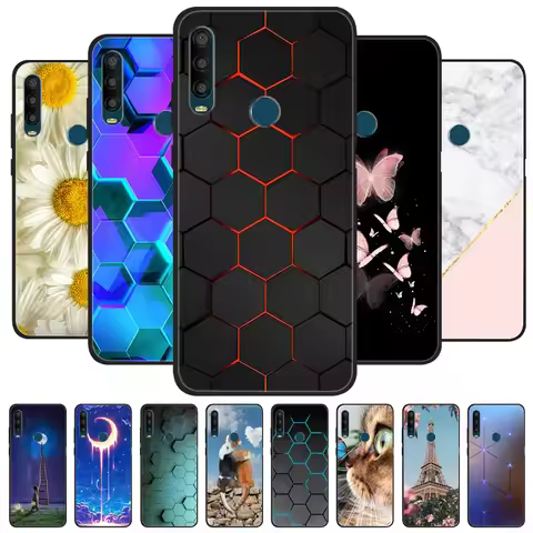 For Alcatel 1SE 2020 Case Shockproof Flower Back Cover For Alcatel 1SE 2020 5030F 5030U 5030D Soft S