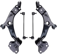 Suspension Kit, Replacement For Front Lower Control Arm Ball Joint Sway Bar End Link Compatible With