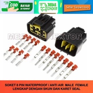 FURUKAWA WATERPROOF 8 PIN SOCKET -CONNECTOR-SOCKET–SOCKET-CABLE SOCKET-CABLE SOCKET-CONNECTOR-SOCKET