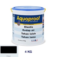 Aquaproof cat pelapis anti bocor, warna Hitam, ukuran 4kg