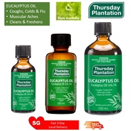 Thursday Plantation Eucalyptus Oil 100% Pure (50ml/100ml/200ml) Australia's Original (Expiry: 2026)