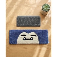 Tufting keyboard armrest - Snorlax 45x15cm | Shop accepts custom orders