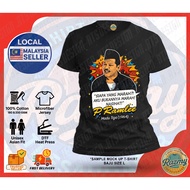 [VINTAGE] BAJU P RAMLEE MADU TIGA ROUND NECK SHORT SLEEVE T SHIRT COTTON MICROFIBER