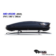 TAKA MD-450B [XL Size] 450L Car Roof Box [Explorer Series] [Glossy Black] Cargo Roofbox