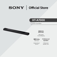 Sony HT-A7000 7.1.2ch Soundbar | 360 Spatial Sound Mapping | Dolby Atmos & DTS:X | Immersive Surroun