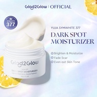Glad2Glow Yuja Symwhite 377 Dark Spot Moisturizer Whitening & Fade Dark Spot Brighten Skin Night Cre