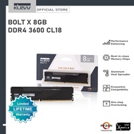 KLEVV BOLT X  DDR4 3600 XMP CL18 UDIMM 8GB (Desktop)