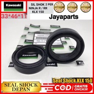 FRONT SHOCK SEAL KLX 150 NON USD NINJA 150R 150RR 33X46X11 KAWASAKI ORIGINAL 92049-1524