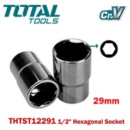 TOTAL THTST12291 29mm 1/2" 6PT HEXAGONAL SOCKET