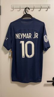 全新 PSG 2022/23 主場球衣 尼馬 球員版 (Size M) Paris Saint Germain 2022/23 Home kit NEYMAR #10 Player/Authentic