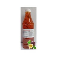 Passion Fruit. Premium Quality Passion Fruit Puree With Seed(1.4kg)-Halal. Fro Fruit Tea, Mocktail, 