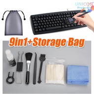 9Pcs Mechanical Keyboard cleaning tools with Keycap Puller Removal Tool laptop pc cleaning kit