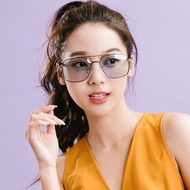 湖區的莊園帷幕│多瑙藍感光變色防眩光偏光墨鏡│UV400太陽眼鏡