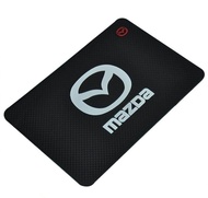 For Mazda 2 3 6 8 CX5 CX7 CX9 CX-5 CX-7 RX-8 Non-Slip Mat Dashboard Sticky Pad Adhesive Mat Car Accessories Phone key Holder Car Sticker (10cm x 13cm)