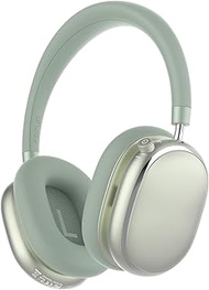 T-fun NC95 Hybrid Active Noise Cancelling Headphones, Over Ear Headphones Wireless Bluetooth 5.3, Bu