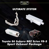 Toyota GT86 GR86 Subaru BRZ Scion FR-S Sport Exhaust Package - Custom Set Welding Required