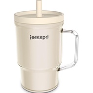 Toddler Cups – 9 oz Adorable Miniature Tumbler with Leak-Resistant Straw and Toddler-Friendly Handle