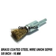 Brass Coated Steel Wire UNION SEP05 - 5/8 Inch - 16 mm