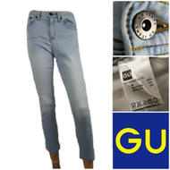 (XS) GU Women's Jeans Denim Pants