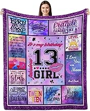 13th Birthday Blanket for Girls 50"x60" Ideas for Teenage Girls