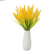 JUNMPER2R Artificial Wheat Ears, 7 Forks Gold Simulated Rice Ears, Rice Paddy Pastoral Style Simulat