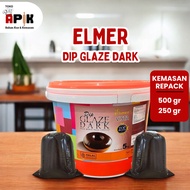 ELMER DIP GLAZE DARK REPACK 250 GRAM 500 GRAM/ ELMER GLAZE REPACK