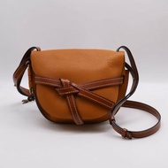 LOEWE Gate馬鞍包 - 中號焦糖棕