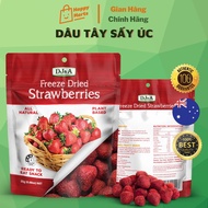 DJ&A Crispy Dried Strawberries 25g - vitamin C Supplement - Office Snack - Good for Health - Austral