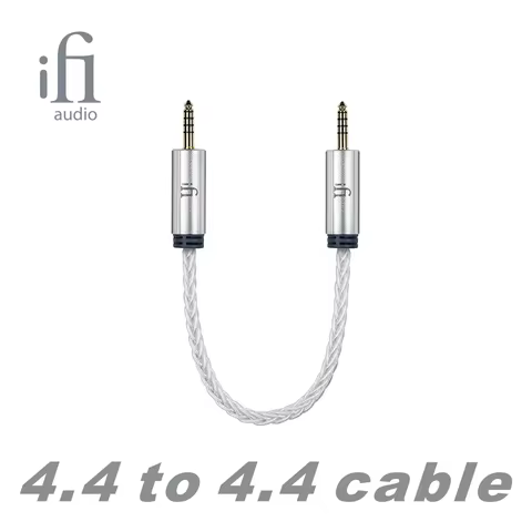 iFi 4.4mm to 4.4mm cable Balanced Pair Turn Line Hifi High End OFHC Silver Plated Custom Structure S