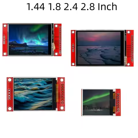 1pc 1.44" 1.8" 2.4" 2.8" SPI TFT LCD Display Screen Module ST7735 TFT LCD Screen Shield 3.3V 5.5V 51