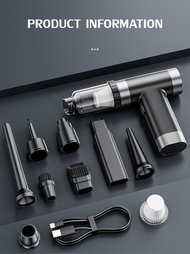 SUITU ไร้สาย เครื่องดูดฝุ่น 95000Ppa รถดูดฝุ่น Multifunctional Brushless มีประสิทธิภาพดูดฝุ่น รถบ้าน
