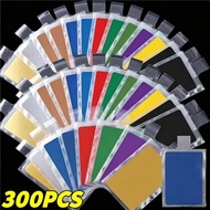 100/200/300PCS TCG Card Protectors | Transparent PP Card Sleeves | Raised Thumb Tab Design | Scratch