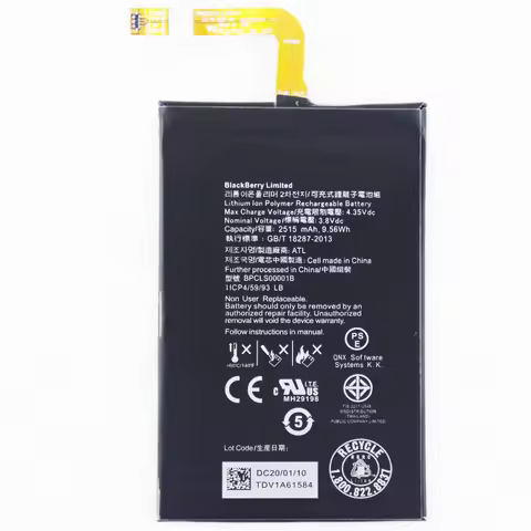 2515mah 9.56wh 3.8v BPCLS00001B battery for BlackBerry Q20 Classic SQC100-1 SQC100-3