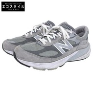 New Balance Men's Leather Sneakers, Gray, Size 28cm, M990GL6, Size 10 (US)