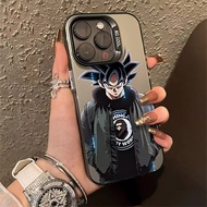 New Fashion Anime Goku Pattern Phone Case Compatible for IPhone 11 12 13 14 15 Pro Max X XR XS MAX 7/8 Plus Se2020 Luxury Hard Shockproof Case