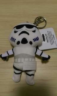 星球大戰 Star Wars 白兵 毛公仔 鎖匙扣