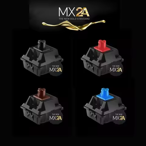 Original Cherry MX2A Switch Red Brown Blue Silver 3Pin 5pin linear Tactile MX Switches Custom Mechan