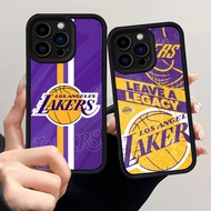 H97 Los Angeles Lakers Case Case for iPhone 15 X XS 16 XR Plus Pro Max