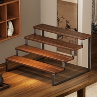 [48H Shipping] Desktop display rack for tea cups, tea set organizer, office tea room table side smal
