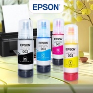 Epson Original 003 Ink Black Cyan Magenta Yellow for L1110/L3110/L3116/L3150/L3156/L5190/L5196/L1210