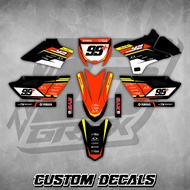 YZ85 OLD STICKER NEW DECAL YZ 85 NEW BEBEK STANDARD DECAL STICKER YZ 85 DECAL STICKER YZ 85 NEW 195