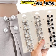 Detachable Removable DIY Jeans Waist Clip Pins / Durable Pearl Little Daisy Waist Buckle Tighten Bro