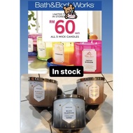 Bath and body works 3 wick candle 411gm promo 2021