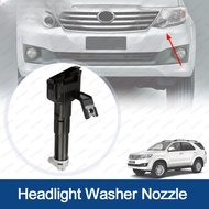 Headlight Washer Nozzle For TOYOTA Fortuner 2011-2015 KUN60 Headlamp Water Cleaning Spray Jet 85207-