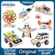 Oldlaiben Children Science Toy Kit DIY Wooden Puzzle Toy Science Experiment Educational Toy